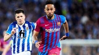 公式戦の連敗中のバルサ、決勝ゴールのオーバメヤンは連敗脱出に「良い姿勢で正しいことを行った」