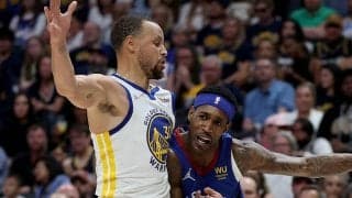 ベンチ出場で27得点を奪ったカリー…ウォリアーズが1回戦突破に王手／NBAプレーオフ