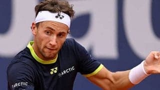  世界7位ルード 快勝で初8強 