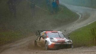 WRCクロアチア：初日はトヨタのロバンペラが後続に1分以上の差で首位。勝田は7番手