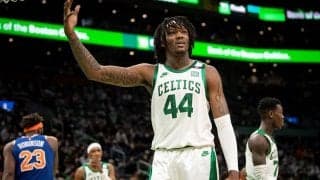 3月末に左ひざを手術したセルティックスのロバート・ウィリアムズ三世が第3戦で復帰か