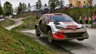 WRCクロアチア：ロバンペラが6本のベストタイムで首位に立つ