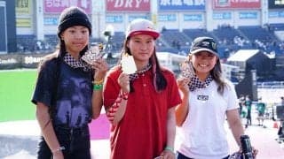 東京五輪金の四十住さくらが「X Games」初優勝　2位開＆3位手塚と日本勢で表彰台独占
