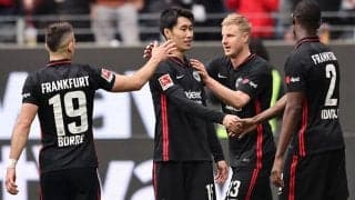 鎌田弾で一時逆転もフランクフルト、ホッフェンハイムにドロー《ブンデスリーガ》