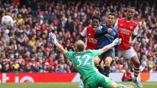 「駆け引き上手すぎ」C・ロナウド、天国の息子へ捧げるプレミア通算100ゴール！ 玄人好みの巧さが詰まった一撃