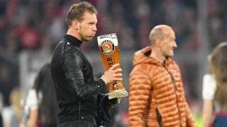 就任1年目でバイエルンを10連覇に導いたナーゲルスマン監督、自身初のリーグ制覇に「ビールのシャワーはかなり寒かった」