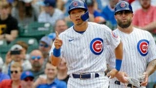 【MLB】鈴木誠也、衝撃の“悪球打ち”に米ファン驚愕　「なんて奇抜」「かなり外れているぞ」