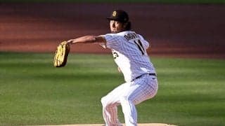 【MLB】ダルビッシュ、6回無失点で2勝目の権利持ち降板　3回以降は走者出さない完全投球