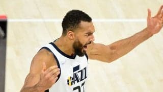 ゴベアが試合時間残り10秒で劇的なアリウープ…ジャズがシリーズ2勝目を獲得／NBAプレーオフ