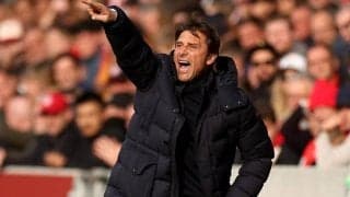 ドローを悔やむコンテ、トップ4争いで足踏み 「勝ち点3を取りたかった」