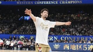 ホームで西地区優勝を決めた琉球…岸本隆一「チームで積み上げてきたことが誇らしい」