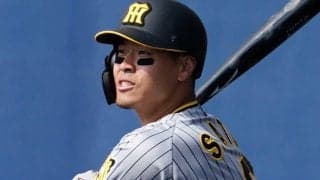 佐藤輝明がリーグトップに並ぶ6号　右翼手一歩も動かずの強烈弾で阪神先制