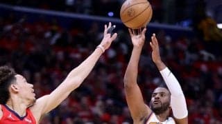 3試合で計38アシストに2TO…今年のプレーオフでも驚異の安定感を誇るクリス・ポール