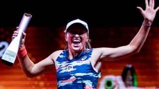  シフィオンテク ４大会連続優勝 