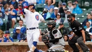 【MLB】鈴木誠也、5打数1安打で打率.354　9回に意地の二塁打、3戦連続安打も惜敗