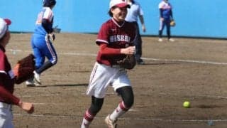 田中の熱投及ばず、無念のサヨナラ負け