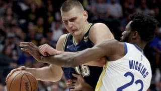 崖っぷちのナゲッツがウォリアーズを撃破…ヨキッチが37得点と奮闘／NBAプレーオフ