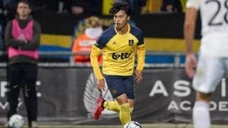 「あの位置から」プレーオフでもゴールで結果を残した三笘薫のポジショニングに高評価「良いところにいた！」