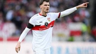 シュツットガルト、ヘルタ戦で負傷交代のシュテンツェルが今季絶望に