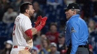 判定不服すぎた打者の大激怒　一瞬の退場劇に米笑撃「壮大なリアクション」「最高だぜ」