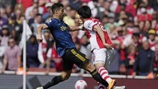 ｢トミカフー｣！アーセナル・冨安健洋「C・ロナウド翻弄シーン」が世界的話題に!日本代表DFが復帰戦で魅せた｢圧巻のドリブル｣テクニック