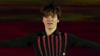 宇野昌磨、ランビエール氏らと揃った“今季最後の練習”にファン労い「最高のチーム」