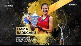 US女王のラドゥカヌがローレウス年間最優秀成長選手賞を受賞「まだやるべきことある」