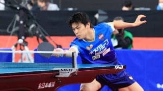 全日本ベスト8の吉田雅己、木下卓球アカデミーのコーチに就任