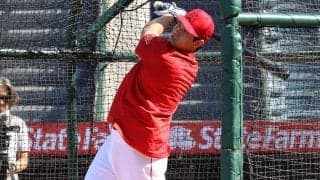 【MLB】大谷翔平、今季初の屋外フリーで140m豪快弾　柵越え率45％の打棒に同僚も驚愕