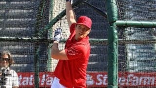 【MLB】大谷翔平の「珍しい出来事」　屋外フリーに米記者反応…140m飛ばした「特大の柵越え！」