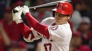 【MLB】大谷翔平、169キロ中前打で2試合ぶり安打　トラウトの二塁打で生還、得点も2戦ぶり