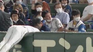日本ハム野村が飲み物にダイブ？　“びしゃびしゃ”ハプニングにビッグボス頭抱える