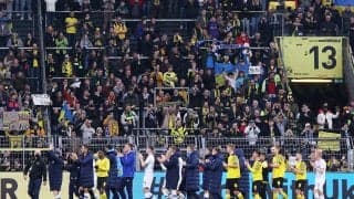 ドルトムントとディナモ・キーウがチャリティーマッチ、ウクライナ支援に545万円の寄付集まる