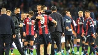 「信じられないほどの満足感」ミスを突いてインテル撃破のボローニャ、コーチが監督の気持ちを代弁「威厳と大きな責任感を示した」