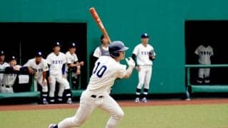[硬式野球] 「絶対に打ったろ」大髙のタイブレークでの一振りで死闘を制す