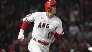 大谷翔平、今季2勝目を自援護したレーザー二塁打　米記者「174kmの打球ぶちかました」