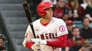 【MLB】大谷翔平、今季初の3安打“猛打ショー”　中前打→適時二塁打→中前打、2勝目へ自ら援護