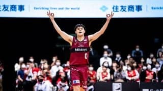 終盤の3Pで試合を決定づけた藤井祐眞「思いきり打って、決められて良かった」