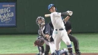 日本ハム今川が初の2打席連発　「執念先輩」の躍動に新庄監督も“WHYポーズ”で祝福