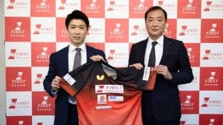プロ卓球選手・神巧也「目標は全日本実業団で優勝」ファーストと所属契約