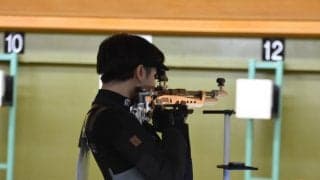 【射撃部】春関初日、１３名が出場し健闘！