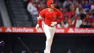 【MLB】大谷翔平、「4番DH」スタメン　剛腕ジオリトから「完全休養」明けV字回復4号アーチなるか