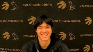 渡邊雄太（ラプターズ）がオフ入り前の最後の挨拶 - 苦しみが自信につながったシーズンを振り返る