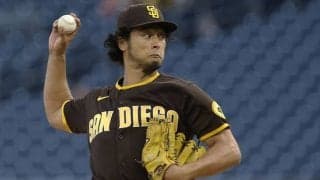 【MLB】ダルビッシュ、打球直撃も6回3失点粘投で2勝目　投球回で日本人単独2位に浮上
