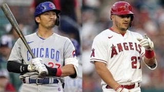 鈴木誠也、両想い判明　憧れのトラウトが「俺も好きだ」とついに反応「会ってみたい」