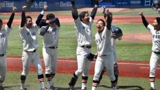 今泉颯太の同点3ラン＆内海貴斗のリーグ戦初安打で法大がサヨナラ勝ち！【4/30 春季東京六大学野球 慶應義塾大学vs法政大学】