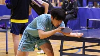筑波大・鈴木笙、ベスト16進出　男子シングルス6回戦結果＜卓球・関東学生新人選手権大会＞