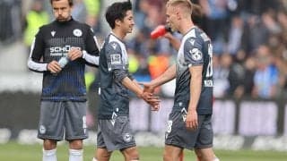 奥川フル出場のビーレフェルト、残留争うヘルタに辛くもドロー《ブンデスリーガ》