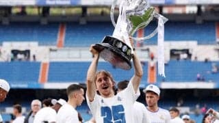 3度目のラ・リーガ優勝を遂げたモドリッチ、支えたファンに感謝「彼らのサポートには感謝」