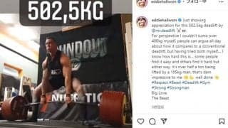 502kg持ち上げる超怪力男が出現　衝撃デッドリフトに英紙注目「怪物級パワーリフター」
